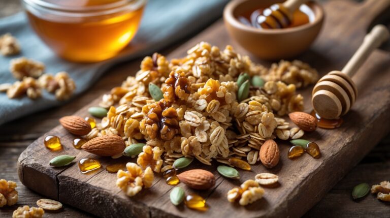 Homemade Honey-Nut Granola: Camilan Renyah dan Manis Sempurna untuk Nonton Film