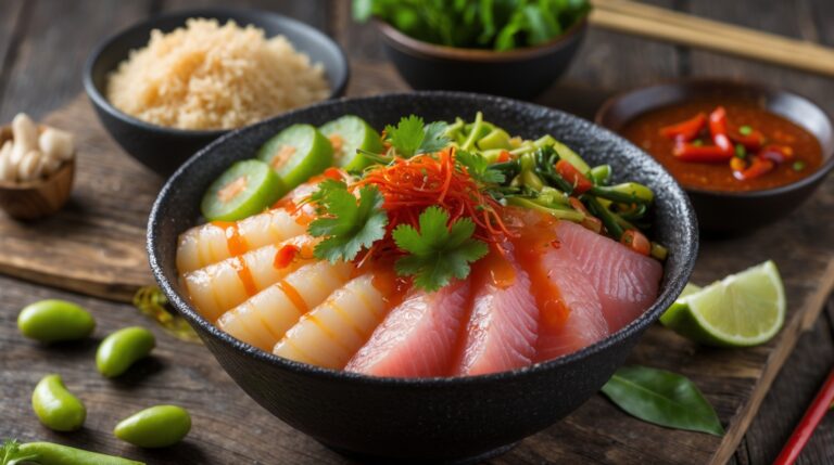 Poke Bowl Mangga-Tuna: Segar, Juicy, dan Paduan Rasa Tropis yang Menggoda