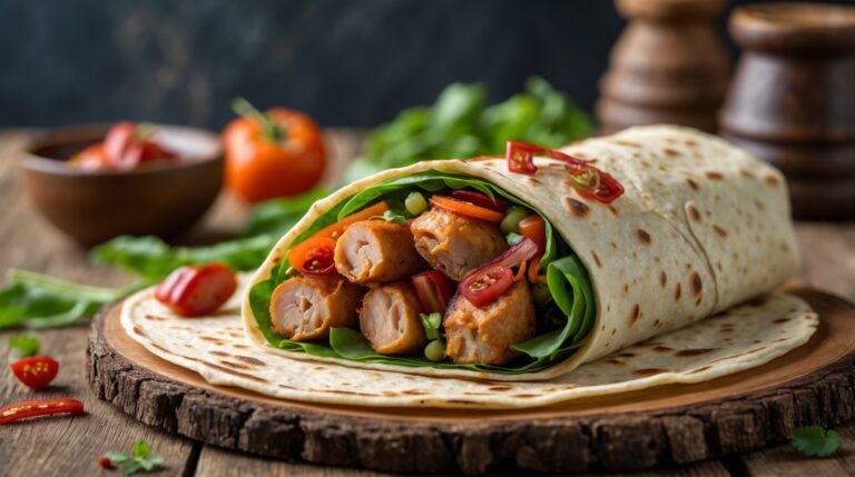 Wrap Ayam Suwir-Selada: Camilan Segar dan Praktis, Sempurna untuk Piknik